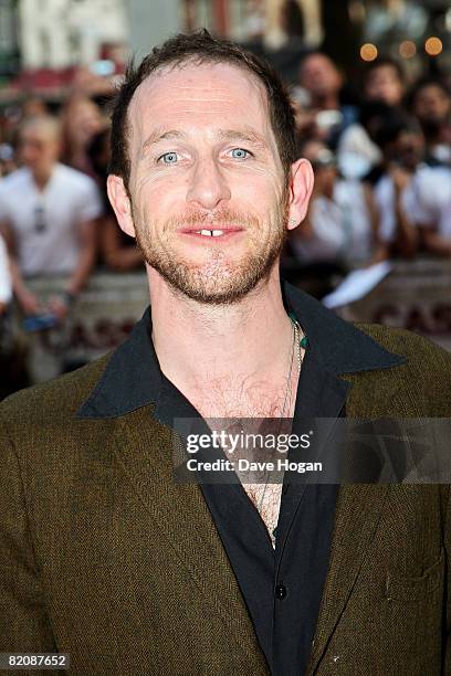 Paul Kaye arrives at the UK premiere of 'Cass' at the Empire cinema, Leicester Square on July 28, 2008 in London, England.