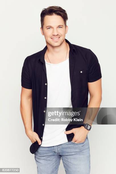 Actor Matt Lanter from NBC's "Timeless" poses for a portrait during Comic-Con 2017 at Hard Rock Hotel San Diego on July 20, 2017 in San Diego,...