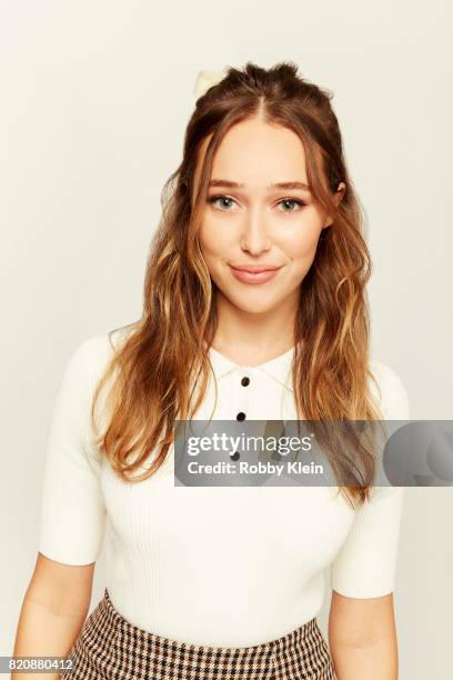 Actor Alycia Debnam-Carey from AMC's "Fear of the Walking Dead" poses for a portrait during Comic-Con 2017 at Hard Rock Hotel San Diego on July 20,...