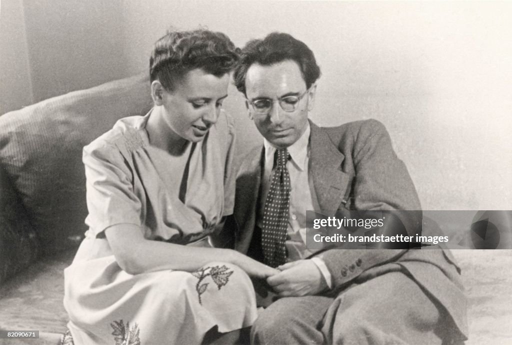 Viktor Frankl and his second wife Eleonore, Photograph, Around 1948