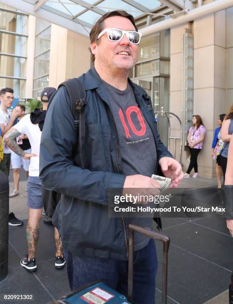 Actor Doug Benson is seen on July 21, 2017 at Comic Con in San Diego, CA.