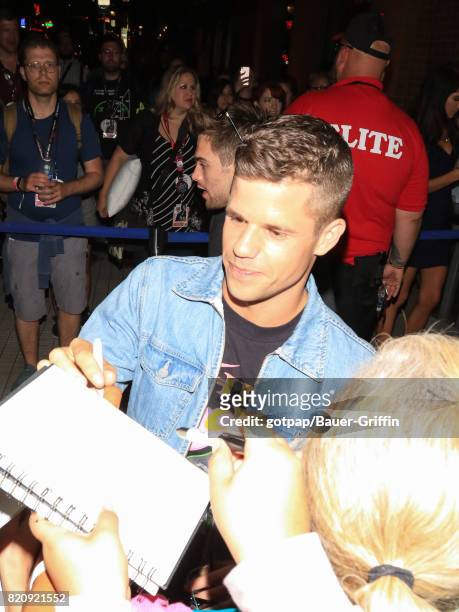 Charlie Carver is seen on July 21, 2017 in San Diego, California.