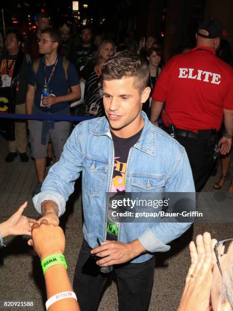 Charlie Carver is seen on July 21, 2017 in San Diego, California.