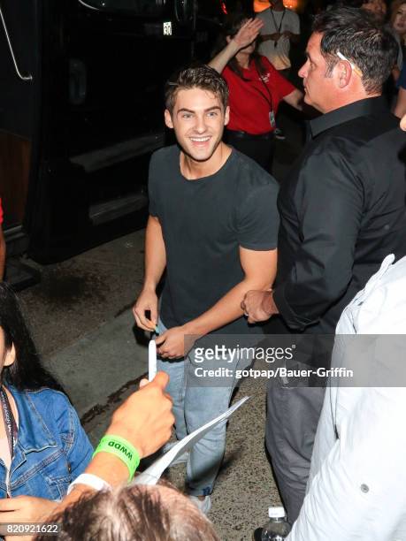 Cody Christian is seen on July 21, 2017 in San Diego, California.