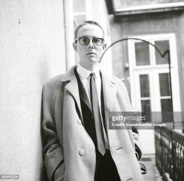 Peter Handke, Austrian author, Photograph, 1965 [Peter Handke, ?sterr, Schriftsteller, Photographie, 1965]