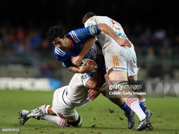 Viljoen of the Stormersduring the Super Rugby Quarter final between DHL Stormers and Chiefs at DHL Newlands on July 22, 2017 in Cape Town, South...