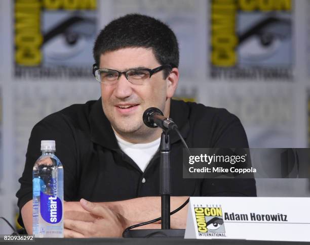 Writer/producer Adam Horowitz attends ABC's "Once Upon A Time" panel during Comic-Con International 2017 at San Diego Convention Center on July 22,...