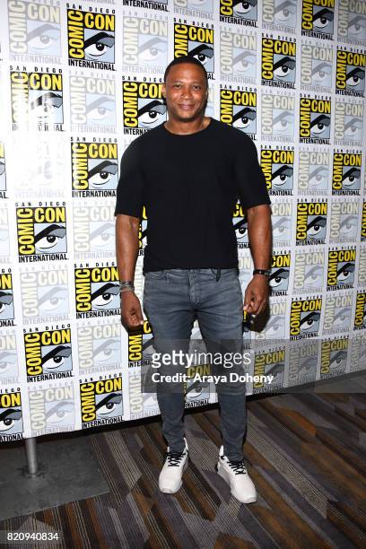 David Ramsey attends the "Arrow" press conference on July 22, 2017 in San Diego, California.
