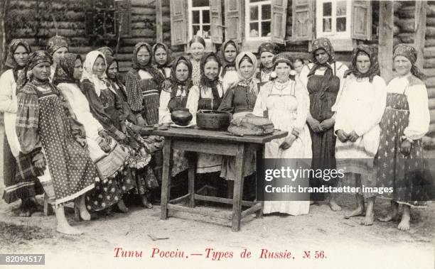 Russian Typs Photograph, Around 1900 [Russische Typen, Photographie, Um 1900]
