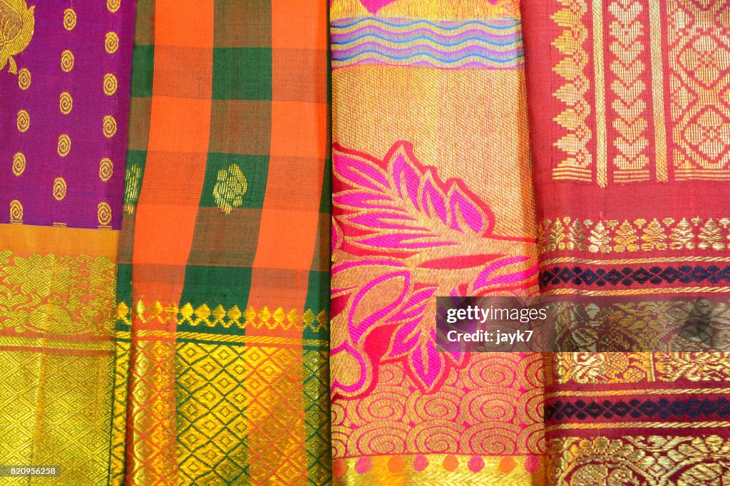 Indian Silk Sari