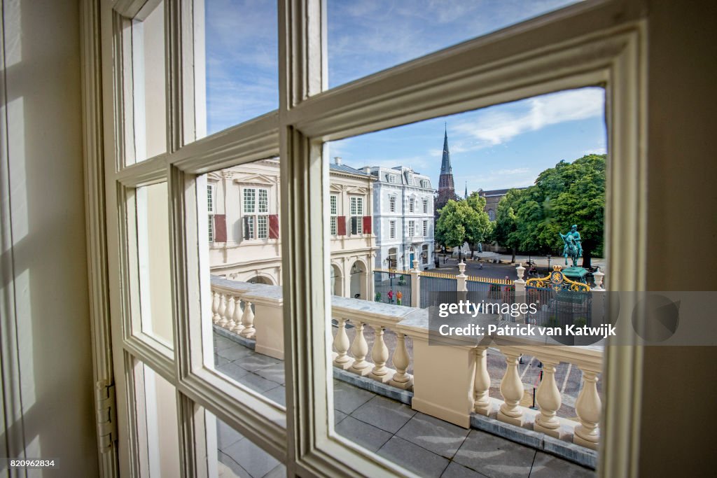 Palace Noordeinde Opens For Visitors In The Hague