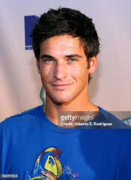 Actor Clay Adler arrives at the premiere of MTV's "The American Mall" held at the Cinerama Dome on July 28, 2008 in Hollywood, California.
