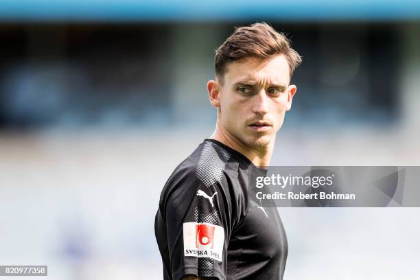 Coach Ben Rosen ahead of the Allsvenskan match between Malmo FF and Jonkopings Sodra IF at Swedbank Stadion on July 22, 2017 in Malmo, Sweden.