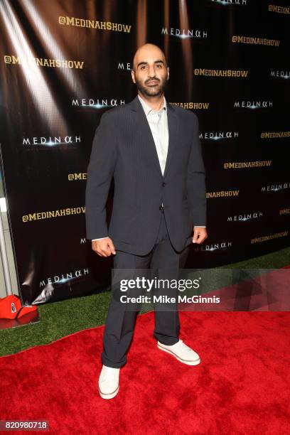 Mohammed Alhamdi attends the International Sci-Fi Series "Medinah" premiere and red carpet reception at Comic-Con International 2017 at The...