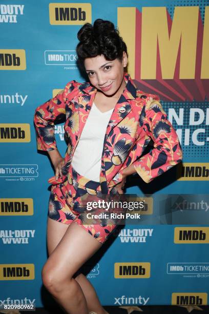 Actor Jasika Nicole on the #IMDboat at San Diego Comic-Con 2017 at The IMDb Yacht on July 22, 2017 in San Diego, California.