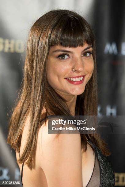 Kit Reeve attends the International Sci-Fi Series "Medinah" premiere and red carpet reception at Comic-Con International 2017at The Manchester Grand...