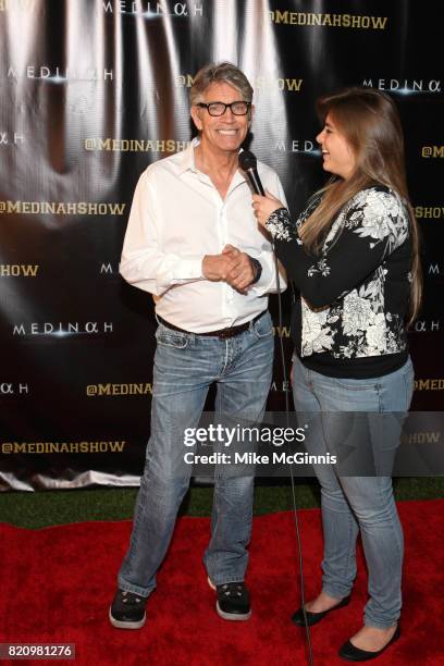 Eric Roberts attends the International Sci-Fi Series "Medinah" premiere and red carpet reception at Comic-Con International 2017 at The Manchester...