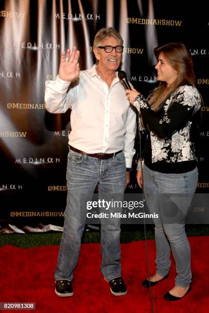 Eric Roberts attends the International Sci-Fi Series "Medinah" premiere and red carpet reception at Comic-Con International 2017 at The Manchester...