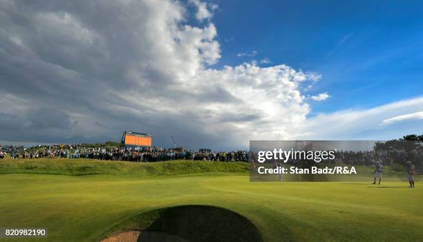 Course scenic view of the tenth hole during the third round of the 146th Open Championship at Royal Birkdale on July 22, 2017 in Southport, England.