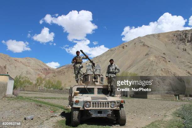 Government officials in Badakhshan province in the north-east of Afghanistan on 22 July 2017 say the Taliban group &quot;killed 11 local police...