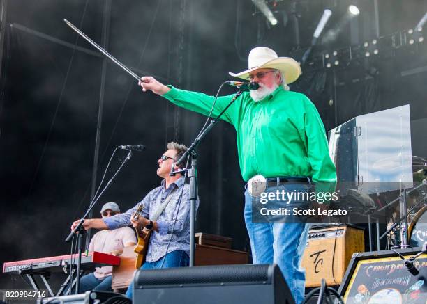 Charlie Daniels performs during day 2 of Faster Horses Festival at Michigan International Speedway on July 22, 2017 in Brooklyn, Michigan.