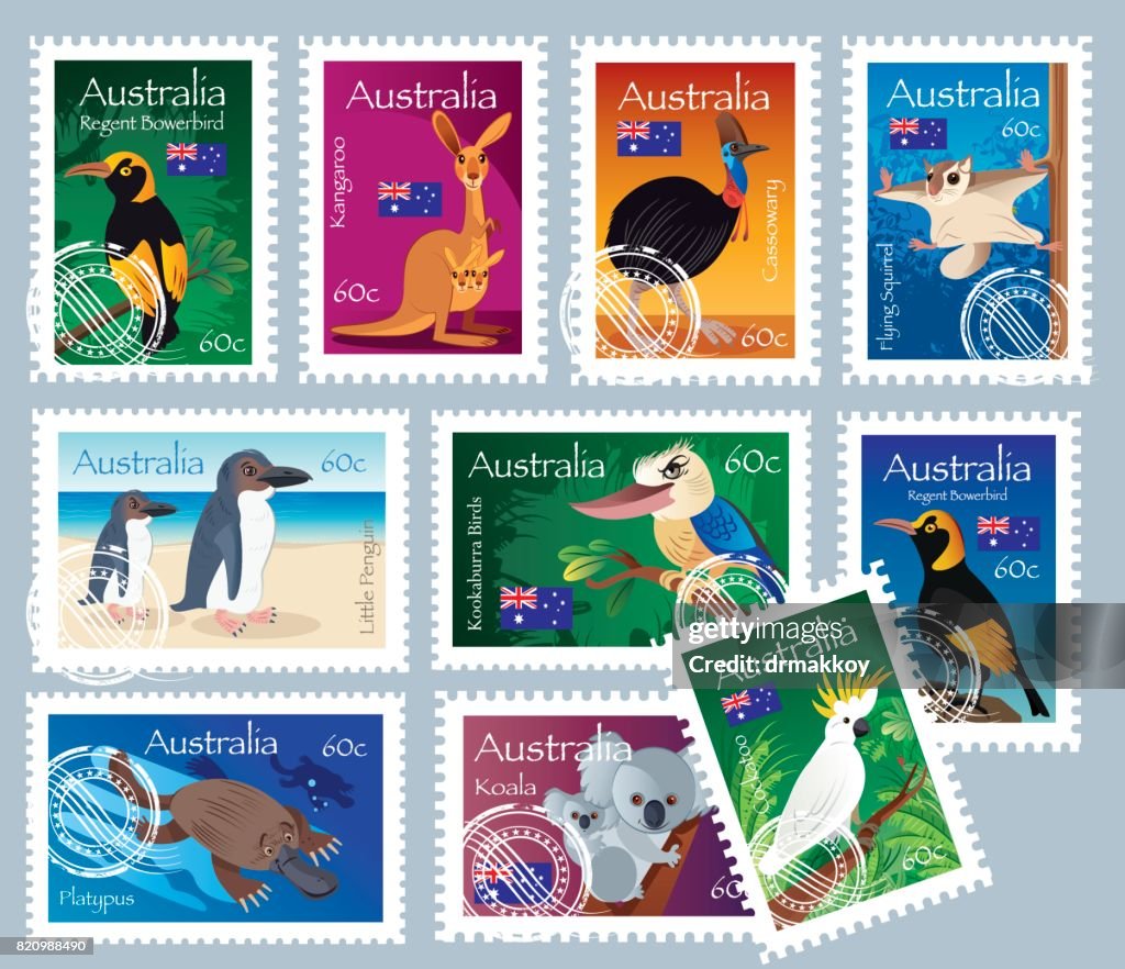 Sellos de Australia