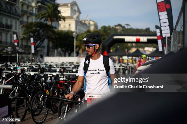 Previews ahead of Ironman Nice on July 22, 2017 in Nice, France.