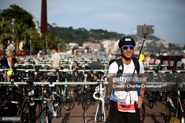 Previews ahead of Ironman Nice on July 22, 2017 in Nice, France.