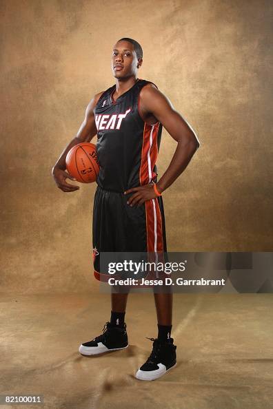Mario Cha Mario Chalmers of the Miami Heat poses for a portrait during the 2008 ...