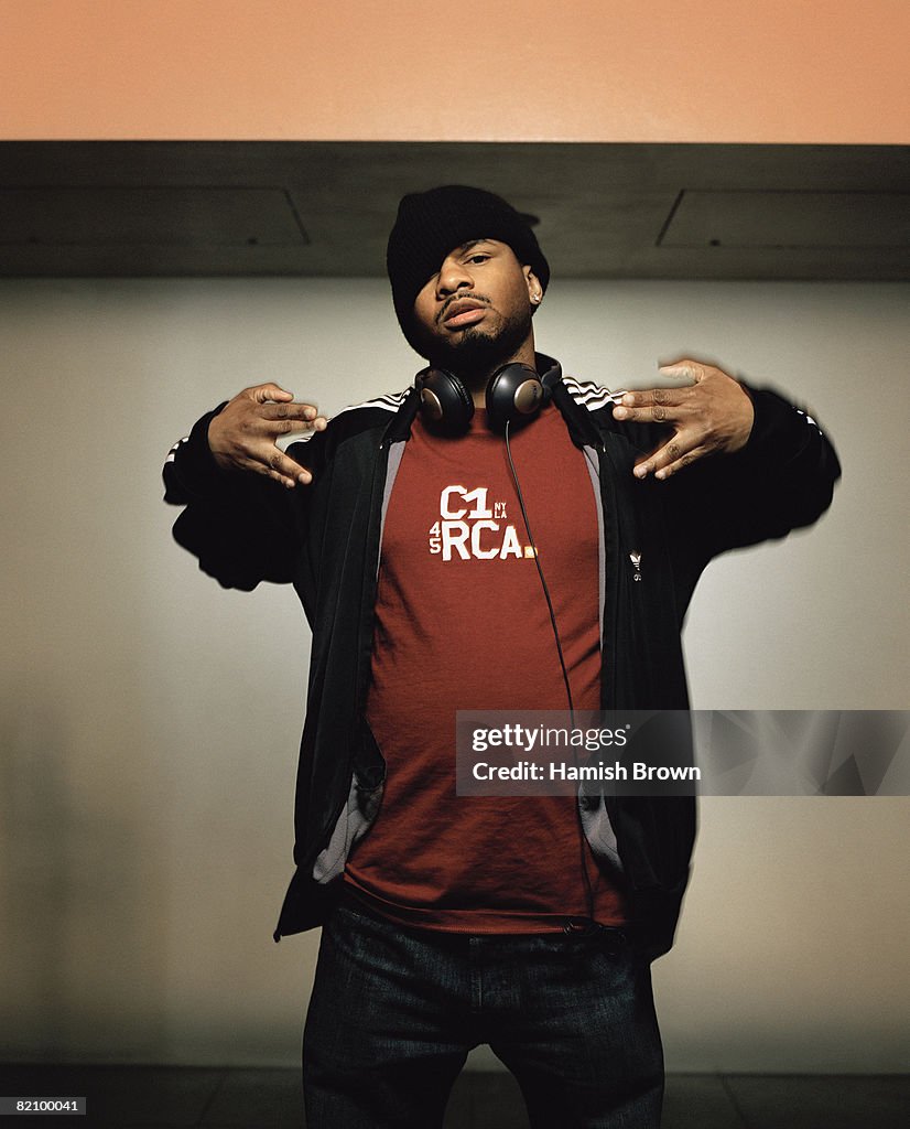 Daniel Haley Rapper Rapper Shae Haley of NERD pose for a portrait shoot for NME magazine ...