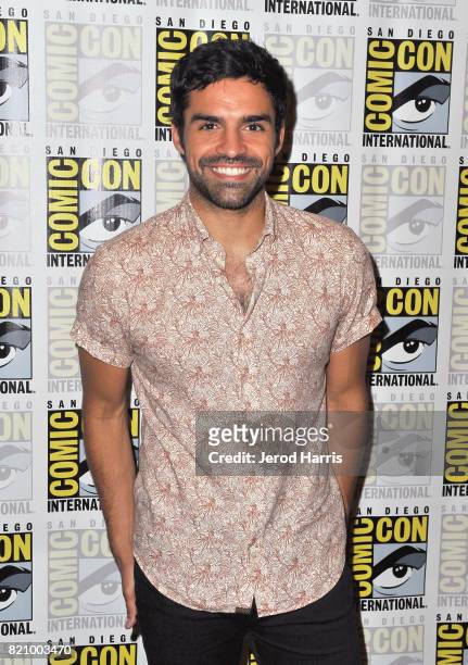 Actor Sean Teale at "The Gifted" Press Line during Comic-Con International 2017 at Hilton Bayfront on July 22, 2017 in San Diego, California.