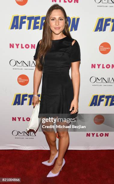 Becca Buckalew attends NYLON And NVE | The Experience Agency Present After-Con At OMNIA San Diego at Omnia Nightclub on July 22, 2017 in San Diego,...