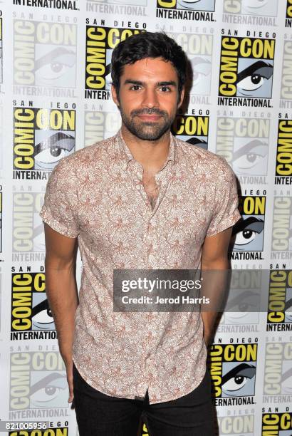 Actor Sean Teale at "The Gifted" Press Line during Comic-Con International 2017 at Hilton Bayfront on July 22, 2017 in San Diego, California.