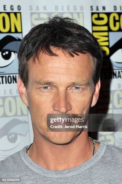 Actor Stephen Moyer at "The Gifted" Press Line during Comic-Con International 2017 at Hilton Bayfront on July 22, 2017 in San Diego, California.