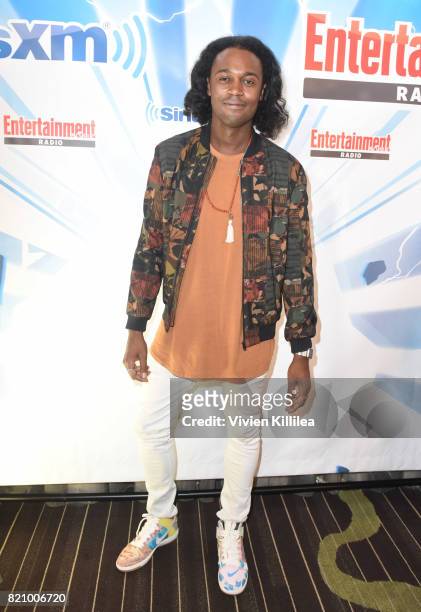 Echo Kellum attends SiriusXM's Entertainment Weekly Radio Channel Broadcasts From Comic Con 2017 at Hard Rock Hotel San Diego on July 22, 2017 in San...