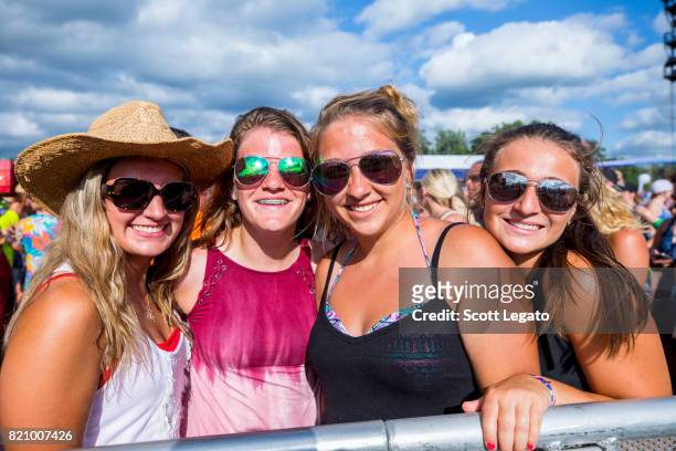 General view during day 2 of Faster Horses Festival at Michigan International Speedway on July 22, 2017 in Brooklyn, Michigan.