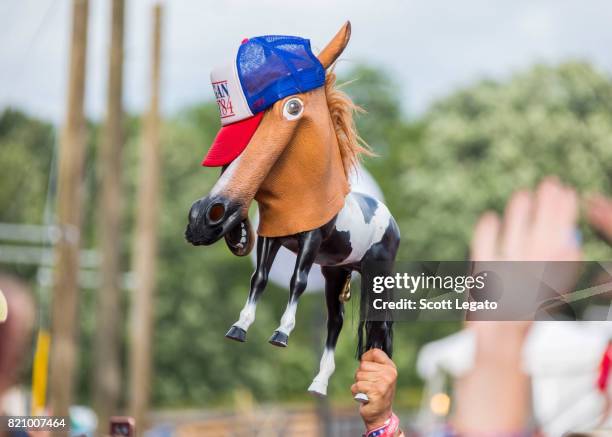 General view during day 2 of Faster Horses Festival at Michigan International Speedway on July 22, 2017 in Brooklyn, Michigan.