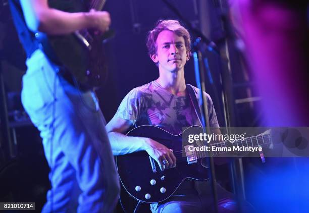 Buck Meek of Big Thief performs onstage during day 2 of FYF Fest 2017 at Exposition Park on July 22, 2017 in Los Angeles, California.