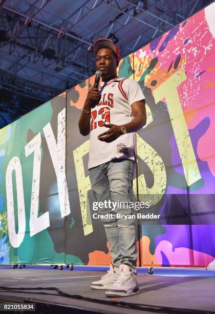 Comedian Michael Che performs onstage during OZY FEST 2017 Presented By OZY.com at Rumsey Playfield on July 22, 2017 in New York City.