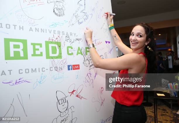 Actor Ruby Modine at 2017 WIRED Cafe at Comic Con, presented by AT&T Audience Network on July 22, 2017 in San Diego, California.