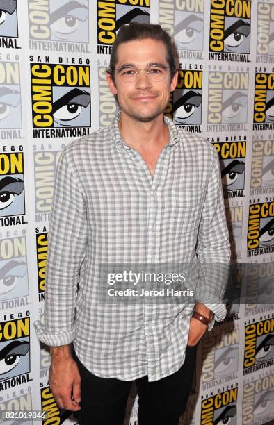 Actor Jason Ralph at "The Magicians" Press Line during Comic-Con International 2017 at Hilton Bayfront on July 22, 2017 in San Diego, California.