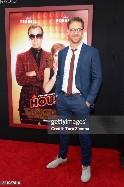 Sean Kleier arrives at "The House" premiere at TCL Chinese Theatre on June 27, 2017 in Hollywood, California.