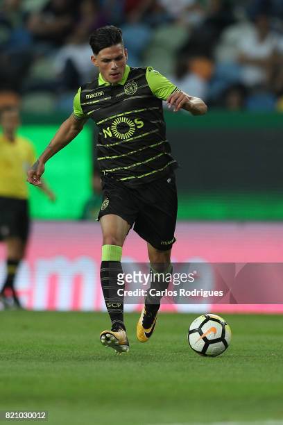 Sporting CP defender Jonathan Silva from Argentina during the Friendly match between Sporting CP and AS Monaco at Estadio Jose Alvalade on July 22,...