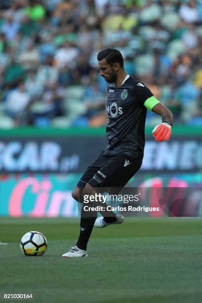 Sporting CP goalkeeper Rui Patricio from Portugal during the Friendly match between Sporting CP and AS Monaco at Estadio Jose Alvalade on July 22,...