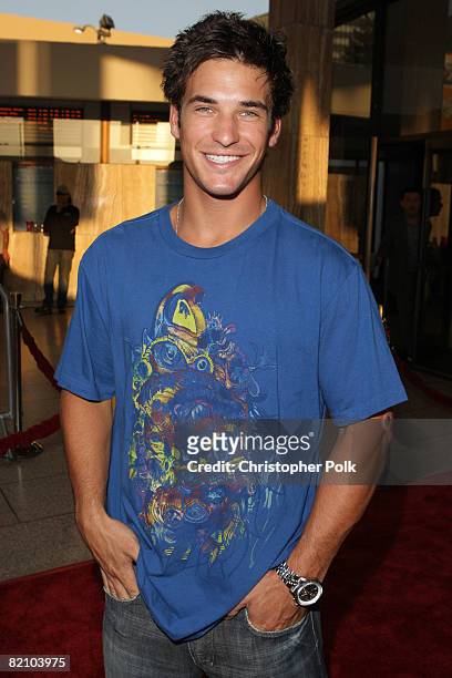 Clay Adler arrives to the premiere of "The American Mall" at the Cinerama Dome in Hollywood, CA on July 28, 2008. "The American Mall" premieres...
