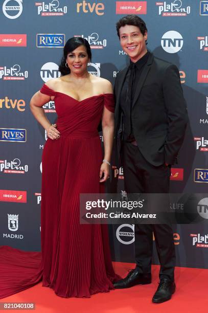 REinaldo Pacheco attends the Platino Awards 2017 photocall at the La Caja Magica on July 22, 2017 in Madrid, Spain.