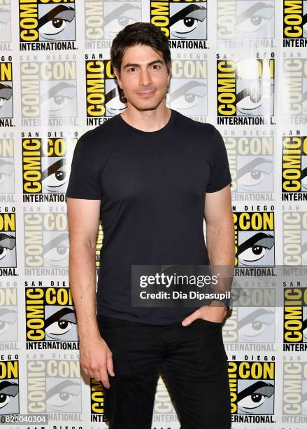 Actor Brandon Routh at DC's "Legends Of Tomorrow" Press Line duirng Comic-Con International 2017 at Hilton Bayfront on July 22, 2017 in San Diego,...
