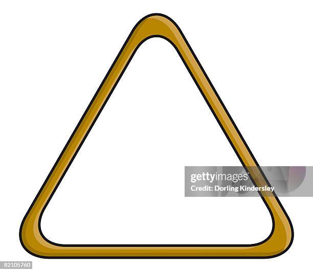 snooker triangle - snooker triangle stock illustrations