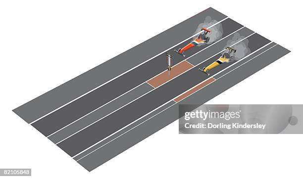 Two Cars Drag Racing Photos and Premium High Res Pictures - Getty Images