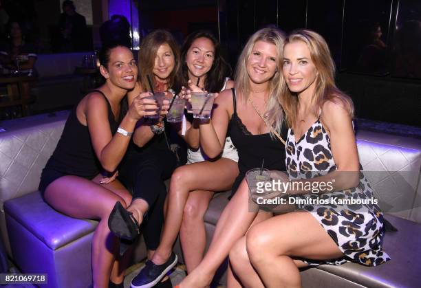 Guests attend the SWIMMIAMI Minimale Animale 2018 Collection fashion show at Ora Nightclub on July 22, 2017 in Miami Beach, Florida.